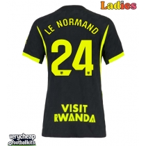 Atletico Madrid Robin Le Normand #24 Replica Away Shirt Ladies 2026-27 Short Sleeve